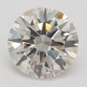 Farebný diamant okrúhly briliant, faint ružový, 2,01ct, GIA