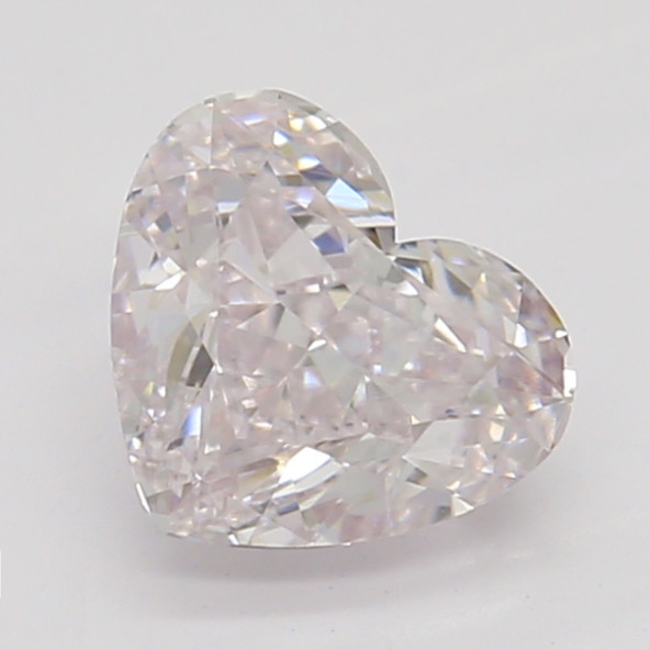 Farebný diamant srdce, light ružový, GIA 1871340380 R3