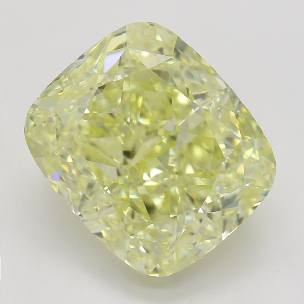 Farebný diamant cushion, fancy žltý, GIA 1873350211 Y5