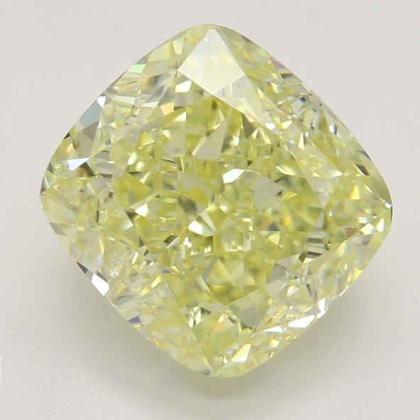 Farebný diamant cushion, fancy žltý, GIA 7873350307 Y5