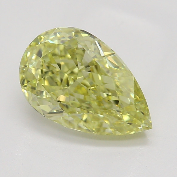 Farebný diamant hruška, fancy intense žltý, GIA 1872110070 Y6
