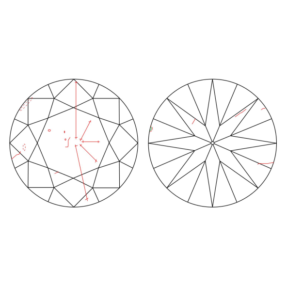 Inkluzie a cistota v prirodnom farebnom diamante okrúhly briliant slabo ružovohnedý 1.50 ct SI2 4828540084_T1