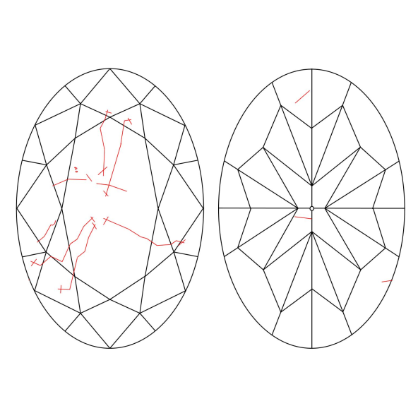 Inkluzie a cistota v prirodnom farebnom diamante oval fancy žltý 3.04 ct SI2 4829090384_Y5