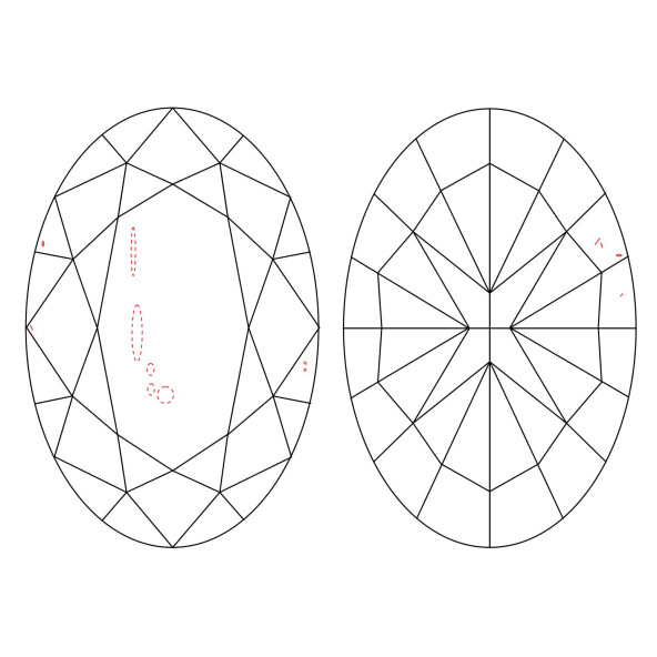 Inkluzie a cistota v prirodnom farebnom diamante oval fancy s nahnedlo žltou farbou 2.61 ct SI1 2828230122_Y5