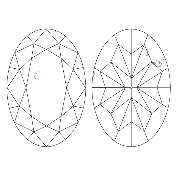 Inkluzie a cistota v prirodnom farebnom diamante oval fancy intense žltý 1.70 ct VS2 3828640293_Y6
