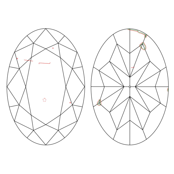 Inkluzie a cistota v prirodnom farebnom diamante oval fancy žltohnedý 1.50 ct VS2 8841890028_T5