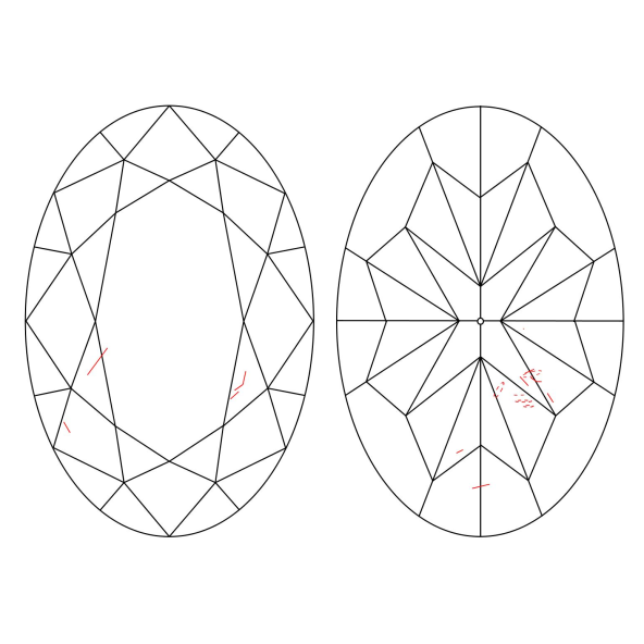 Inkluzie a cistota v prirodnom farebnom diamante oval fancy vivid žltý 1.02 ct VS2 1826210190_Y7