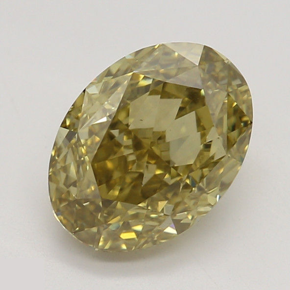 Prírodný farebný diamant s GIA certifikatom oval fancy hnedo-zeleno žltý 1.26 ct VS2 2825290542_Y5