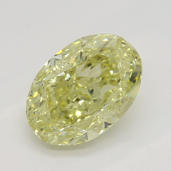 Prírodný farebný diamant s GIA certifikatom oval fancy žltý 1.07 ct SI2 6851470116_Y5