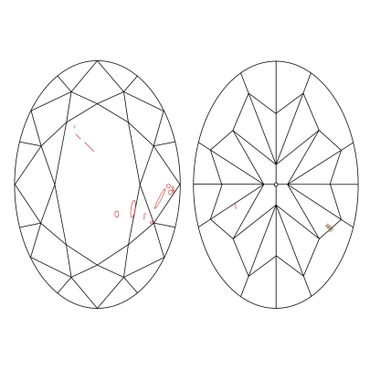 Prírodný farebný diamant s GIA certifikatom oval fancy s nahnedlo žltou farbou 1.03 ct SI2 8826960018_Y5 2