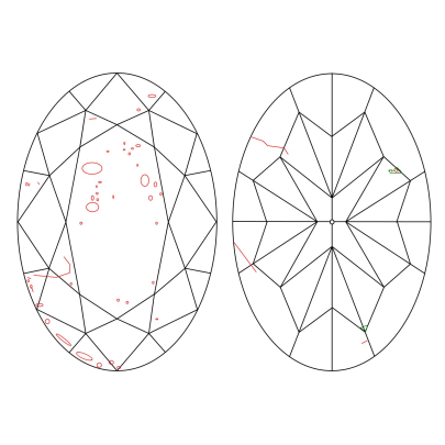 Prírodný farebný diamant s GIA certifikatom oval fancy dark tmavo oranžovo hnedý 1.32 ct SI2 5828440035_T9 2