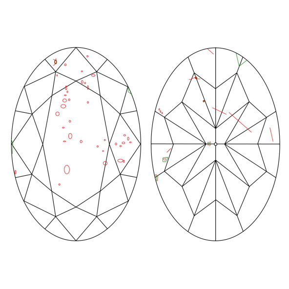 Inkluzie a cistota v prirodnom farebnom diamante oval fancy dark tmavo žltkasto hnedý 1.21 ct SI2 1828440070_T9