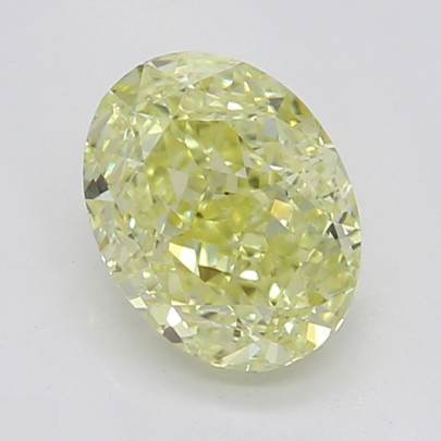 Prírodný farebný diamant s GIA certifikatom oval fancy žltý 0.55 ct SI1 1828920721_Y5