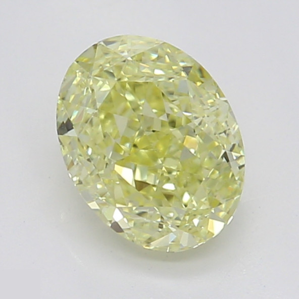 Prírodný farebný diamant s GIA certifikatom oval fancy žltý 0.55 ct SI1 1828920721_Y5