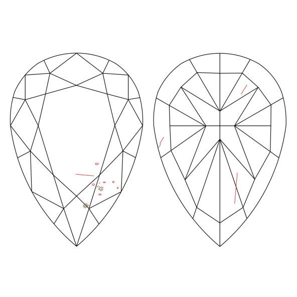Inkluzie a cistota v prirodnom farebnom diamante slza fancy s nahnedlo žltou farbou 2.01 ct SI2 5842600155_Y5