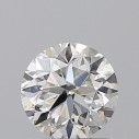 Prírodný diamant okrúhly briliant, I1, H, 0,9ct, GIA