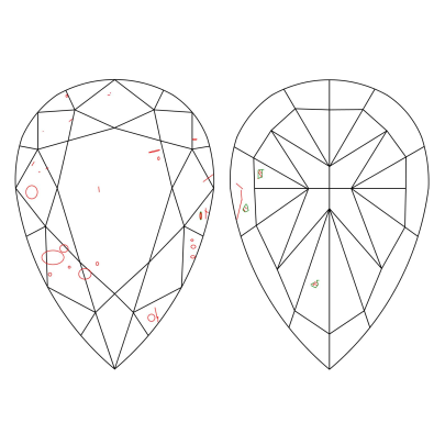 Prírodný farebný diamant s GIA certifikatom slza fancy deep hlboko nahnedlo žltý 1.50 ct SI2 3830080183_Y8 2