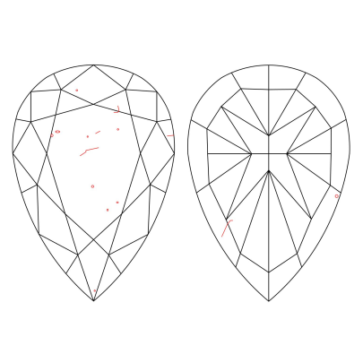 Prírodný farebný diamant s GIA certifikatom slza fancy dark tmavo žlto hnedý 1.18 ct SI1 8828320118_T9 2