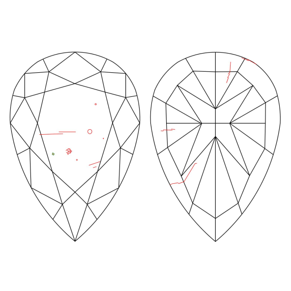 Inkluzie a cistota v prirodnom farebnom diamante slza fancy žltohnedý 1.21 ct SI2 3827750203_T5