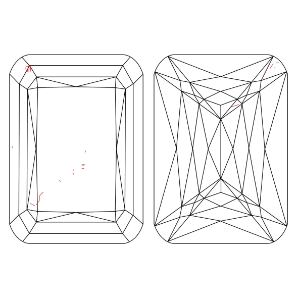 Inkluzie a cistota v prirodnom farebnom diamante emerald fancy s nahnedlo žltou farbou 2.11 ct VS2 6842600136_Y5