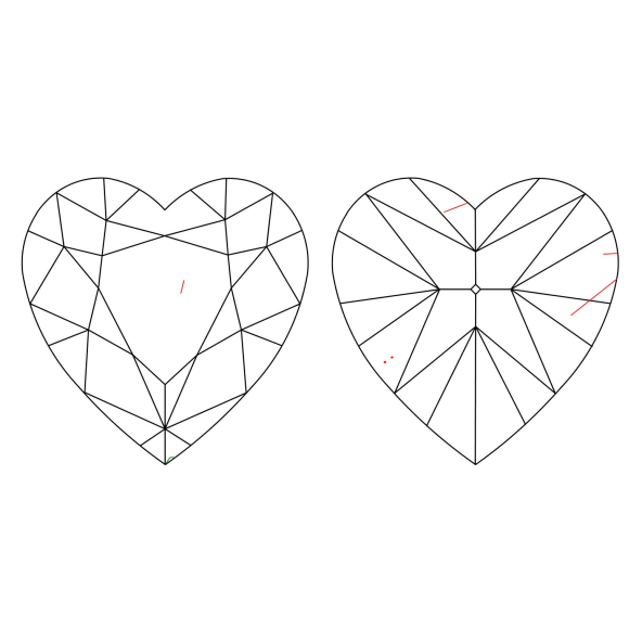 Inkluzie a cistota v prirodnom farebnom diamante srdce fancy žltý 1.60 ct VS2 5851900045_Y5