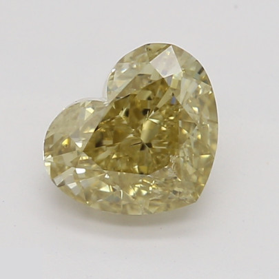 Prírodný farebný diamant s GIA certifikatom srdce fancy s nahnedlo žltou farbou 0.57 ct SI2 4827590224_Y5