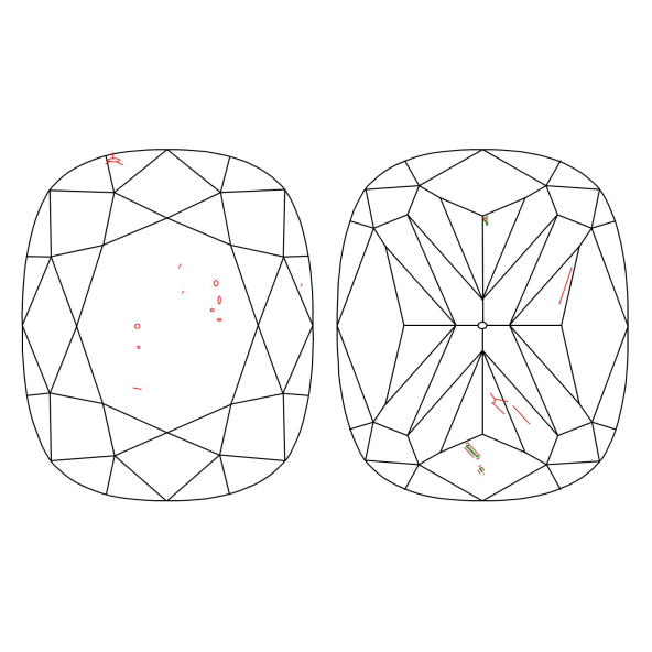 Inkluzie a cistota v prirodnom farebnom diamante cushion fancy hnedožltý 4.02 ct SI2 1825740260_Y5