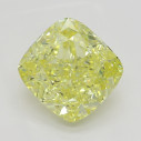Farebný diamant cushion, fancy intense žltý, 2,01ct, GIA