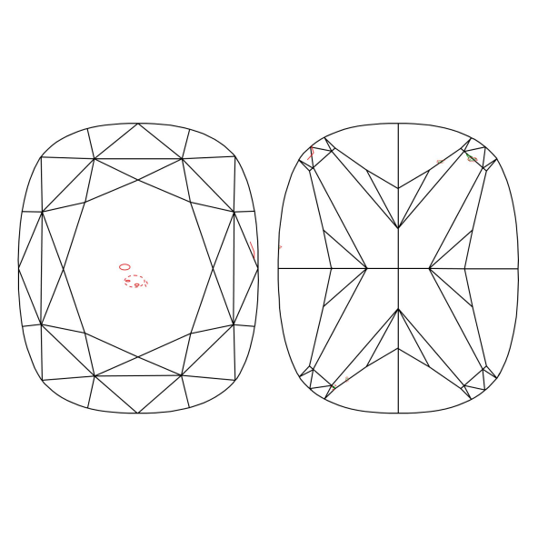 Inkluzie a cistota v prirodnom farebnom diamante cushion fancy intense žltý 2.01 ct VS2 1825760910_Y6
