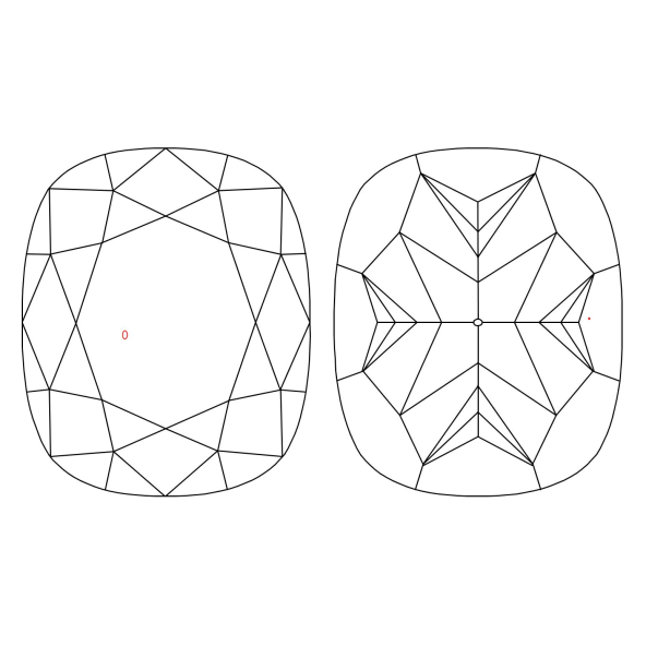 Inkluzie a cistota v prirodnom farebnom diamante cushion fancy intense žltý 2.35 ct VS2 6828700016_Y6