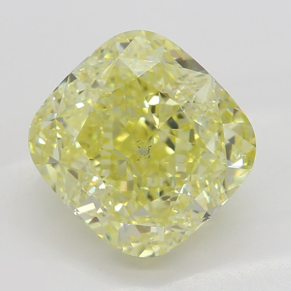 Prírodný farebný diamant s GIA certifikatom cushion fancy intense žltý 2.56 ct SI1 5829090325_Y6