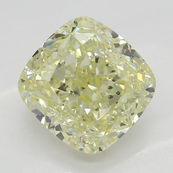 Prírodný farebný diamant s GIA certifikatom cushion fancy light žltý 2.03 ct SI2 1826520051_Y4
