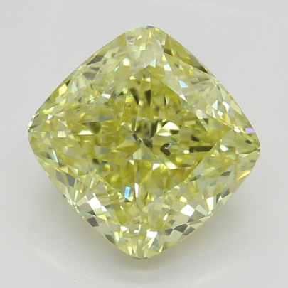 Prírodný farebný diamant s GIA certifikatom cushion fancy intense žltý 2.21 ct SI2 1829640141_Y6