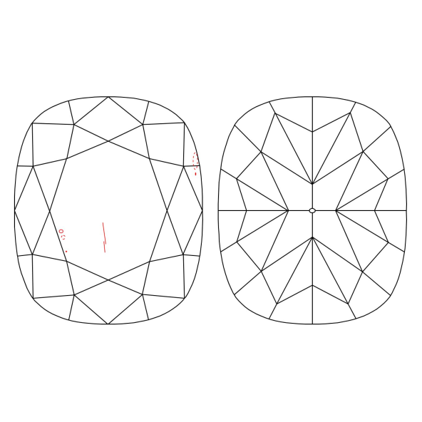 Inkluzie a cistota v prirodnom farebnom diamante cushion fancy žltý 1.70 ct VS2 8830660508_Y5