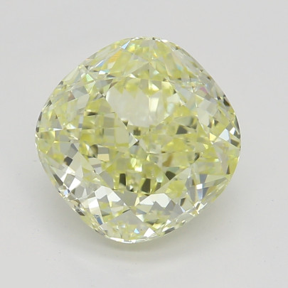 Prírodný farebný diamant s GIA certifikatom cushion fancy light žltý 1.65 ct SI1 9827930329_Y4