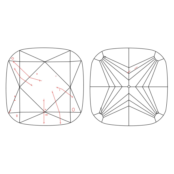Inkluzie a cistota v prirodnom farebnom diamante cushion fancy light žltý 1.65 ct SI1 9827930329_Y4