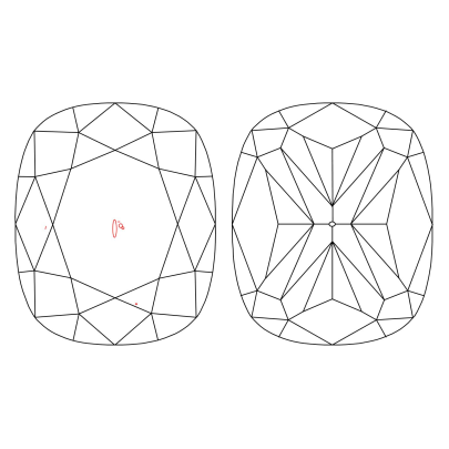 Prírodný farebný diamant s GIA certifikatom cushion fancy sivozeleno žltý 1.71 ct SI1 8830040308_Y5 2