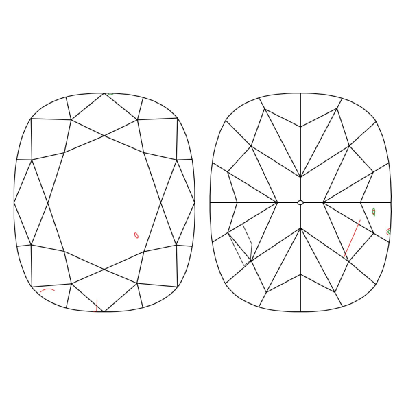 Inkluzie a cistota v prirodnom farebnom diamante cushion fancy light hnedý 1.50 ct SI1 1828320251_T4