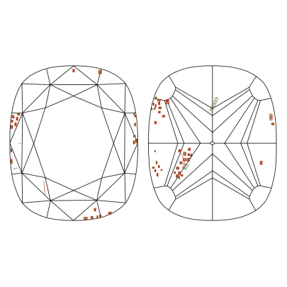 Prírodný farebný diamant s GIA certifikatom cushion fancy dark tmavo žlto hnedý 1.65 ct SI1 6828440006_T9 2