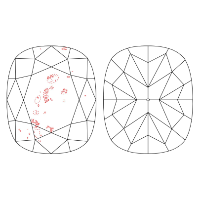 Prírodný farebný diamant s GIA certifikatom cushion fancy žltý 1.67 ct SI2 2827820002_Y5 2