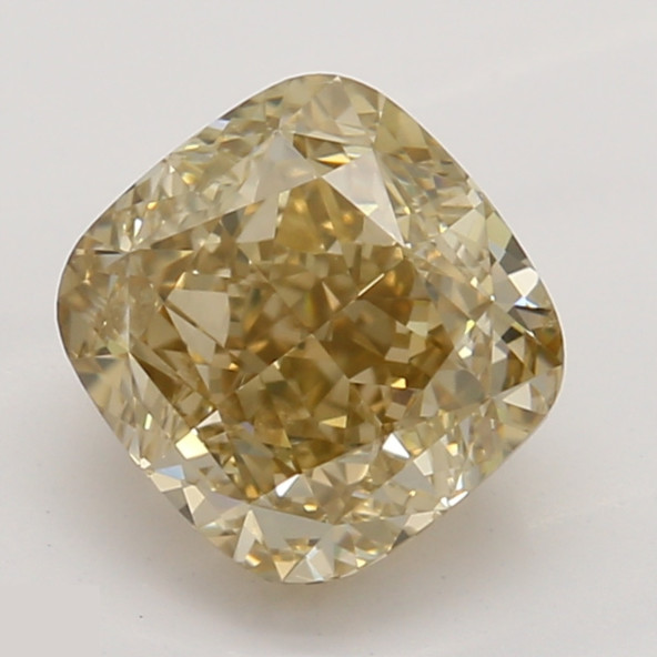 Prírodný farebný diamant s GIA certifikatom cushion fancy hnedožltý 1.02 ct SI1 4826470074_Y5