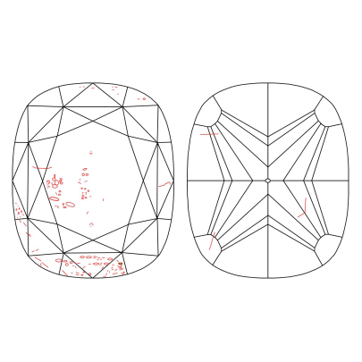 Prírodný farebný diamant s GIA certifikatom cushion fancy žltý 1.07 ct SI2 2828700102_Y5 2