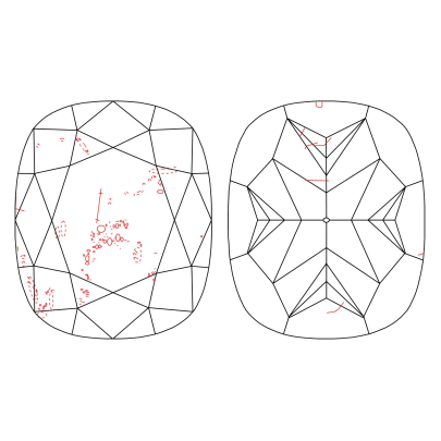 Prírodný farebný diamant s GIA certifikatom cushion fancy intense žltý 1.37 ct SI2 1829540550_Y6 2