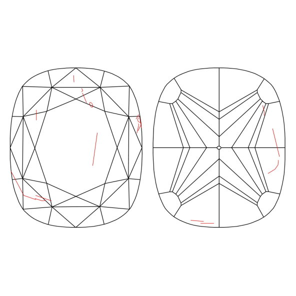 Inkluzie a cistota v prirodnom farebnom diamante cushion fancy s nahnedlo žltou farbou 1.11 ct SI2 4851640054_Y5