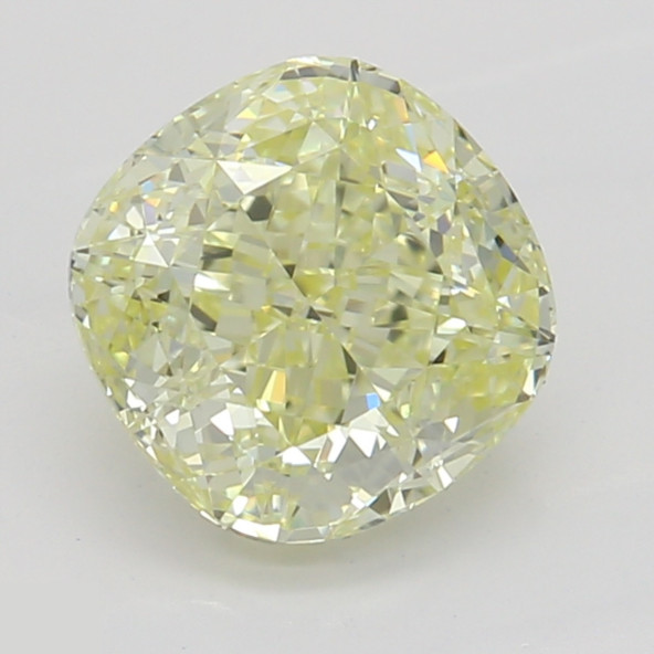 Prírodný farebný diamant s GIA certifikatom cushion fancy light žltý 0.90 ct VS2 3828130483_Y4