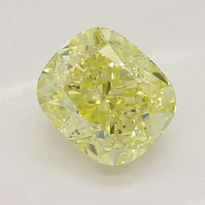 Prírodný farebný diamant s GIA certifikatom cushion fancy intense žltý 0.50 ct VS2 1116950001_Y6