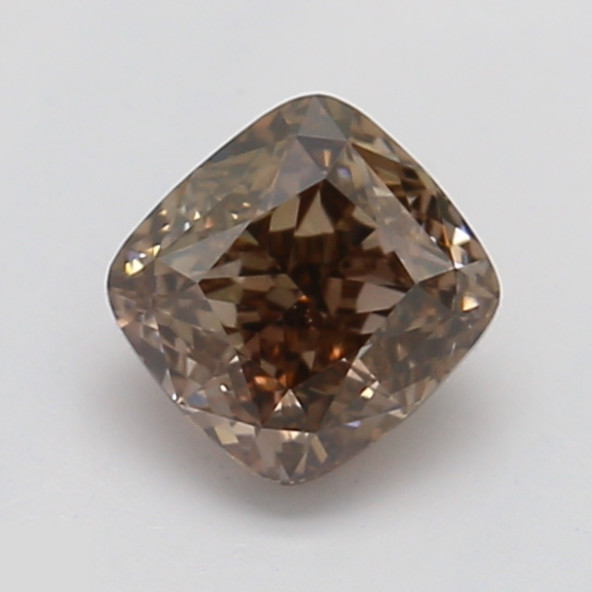 Prírodný farebný diamant s GIA certifikatom cushion fancy dark tmavo ružovo hnedý 0.30 ct VS2 5828750005_T9