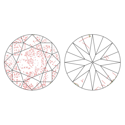 Prírodný farebný diamant s GIA certifikatom okrúhly briliant fancy intense žltý 3.36 ct I2 7829800117_Y6 2