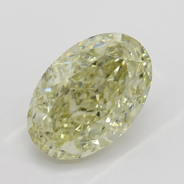 Prírodný farebný diamant s GIA certifikatom oval fancy hnedo-zeleno žltý 2.55 ct VS1 3827260273_Y5