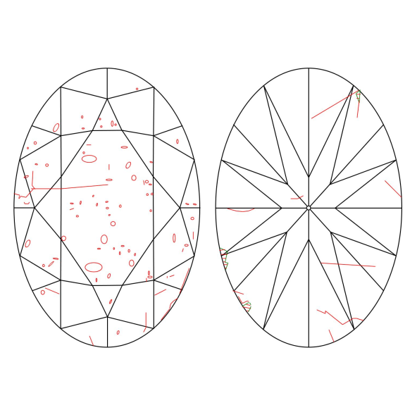 Inkluzie a cistota v prirodnom farebnom diamante oval fancy deep hlboká nahnedlo oranžovo žltý 1.57 ct I2 9829240119_Y8